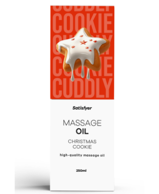 Huile de massage Cookie de Noël 250 ml Satisfyer 